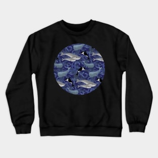 Beautiful Ocean Giants - purple Crewneck Sweatshirt